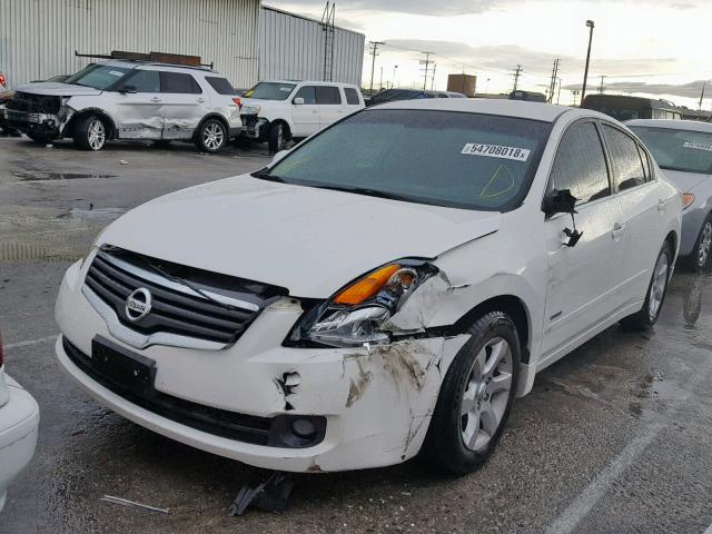 1N4CL21E89C101556 - 2009 NISSAN ALTIMA HYB WHITE photo 2