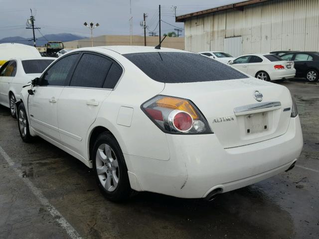 1N4CL21E89C101556 - 2009 NISSAN ALTIMA HYB WHITE photo 3