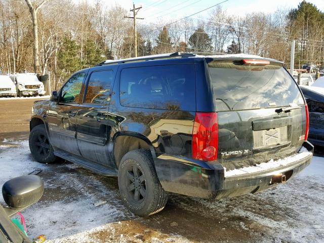 1GKFK16327J297762 - 2007 GMC YUKON XL K BLACK photo 3