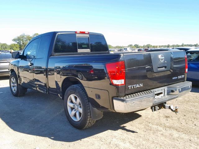 1N6BA0CA5AN309765 - 2010 NISSAN TITAN XE BLACK photo 3