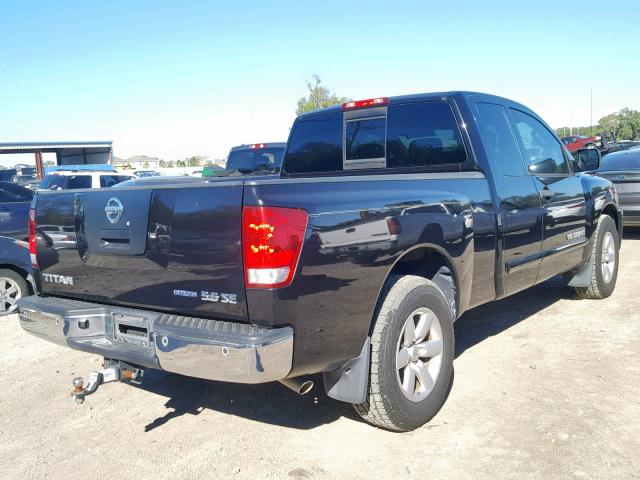 1N6BA0CA5AN309765 - 2010 NISSAN TITAN XE BLACK photo 4