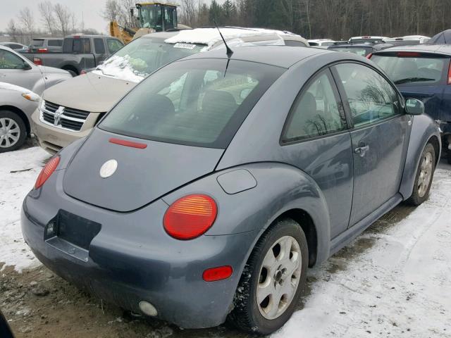 3VWCK21C62M461955 - 2002 VOLKSWAGEN NEW BEETLE GRAY photo 4