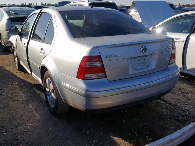 3VWSR69M75M025289 - 2005 VOLKSWAGEN JETTA GLS SILVER photo 3