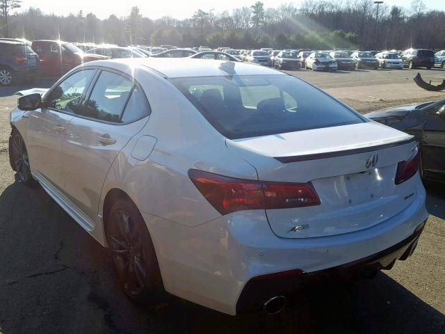 19UUB3F65JA001358 - 2018 ACURA TLX TECH+A თეთრი ფოტო 3