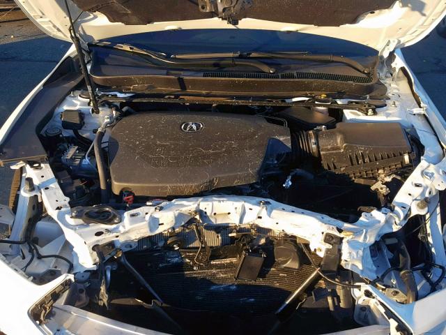 19UUB3F65JA001358 - 2018 ACURA TLX TECH+A თეთრი ფოტო 7