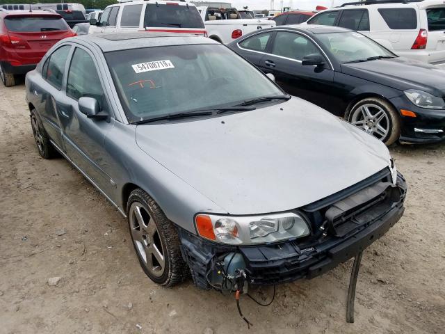 YV1RH527162505821 - 2006 VOLVO S60 R GRAY photo 1