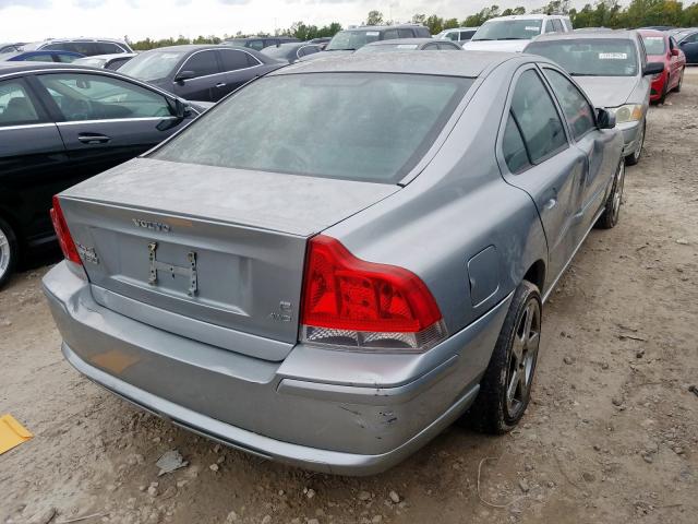 YV1RH527162505821 - 2006 VOLVO S60 R GRAY photo 4