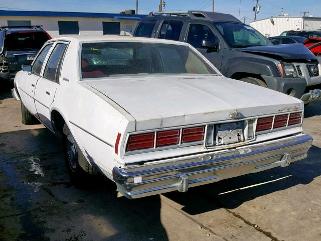 1N69U8S268793 - 1978 CHEVROLET CAPRICE WHITE photo 3