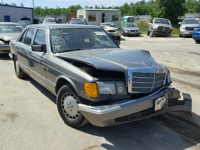 WDBCA35E1KA472896 - 1989 MERCEDES-BENZ 420 SEL GRAY photo 1