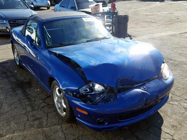 JM1NB3535X0130791 - 1999 MAZDA MX-5 MIATA BLUE photo 1