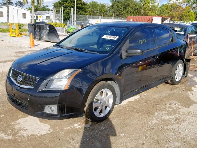 3N1AB6AP4BL659723 - 2011 NISSAN SENTRA 2.0 BLACK photo 2