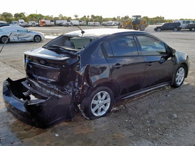 3N1AB6AP4BL659723 - 2011 NISSAN SENTRA 2.0 BLACK photo 4