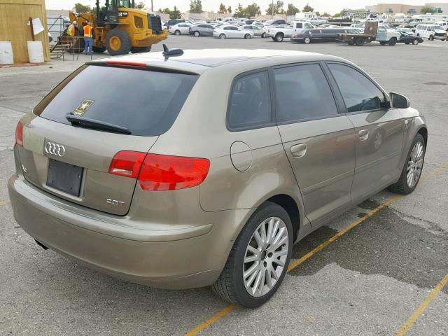 WAUNF78P36A007460 - 2006 AUDI A3 2.0 PRE GREEN photo 4