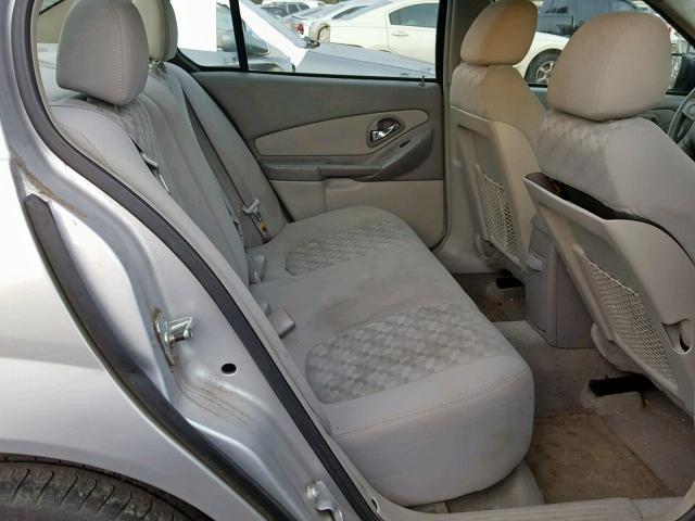 1G1ZT52884F237359 - 2004 CHEVROLET MALIBU LS 银色 照片 6
