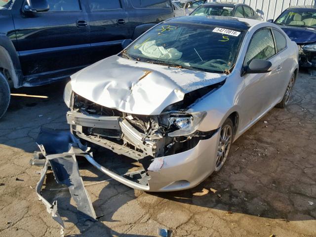 JTKDE177660068896 - 2006 TOYOTA SCION TC 银色 照片 2