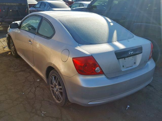 JTKDE177660068896 - 2006 TOYOTA SCION TC 银色 照片 3