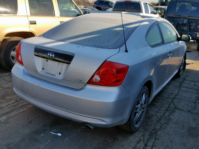 JTKDE177660068896 - 2006 TOYOTA SCION TC 银色 照片 4