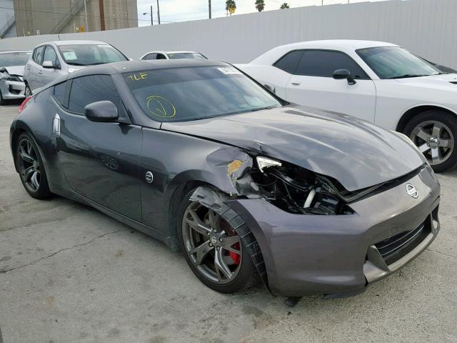 JN1AZ4EH1AM502173 - 2010 NISSAN 370Z GRAY photo 1