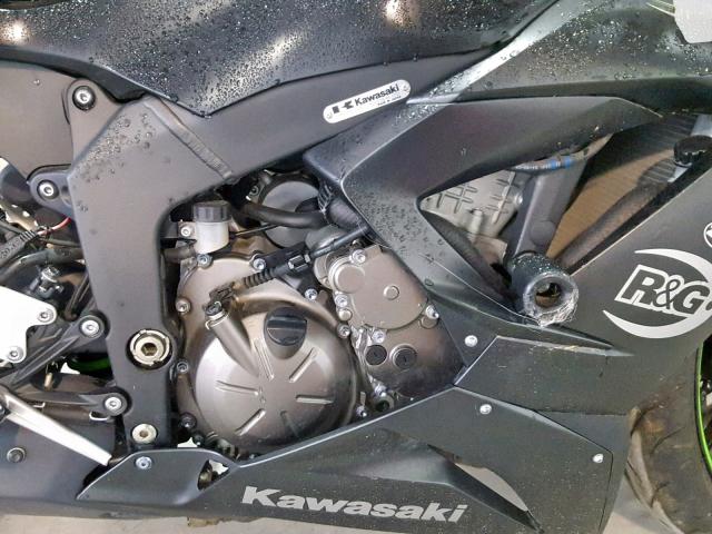 JKBZXJE13GA019243 - 2016 KAWASAKI ZX636 E BLACK photo 7