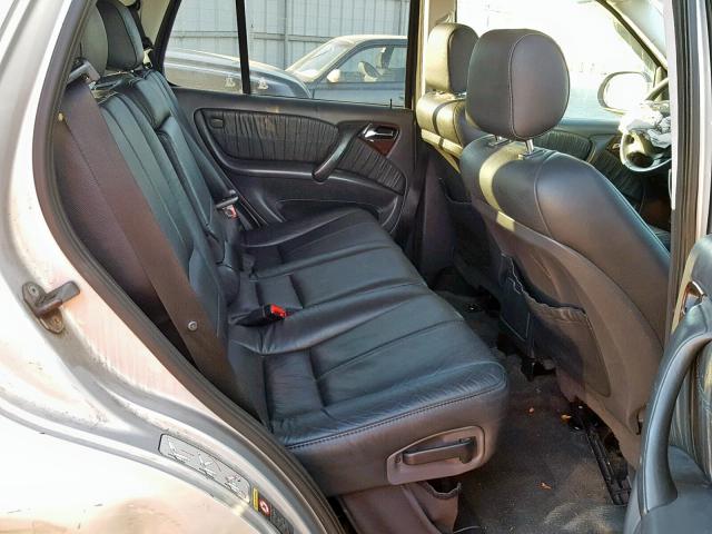 4JGAB54E51A275176 - 2001 MERCEDES-BENZ ML 320 SILVER photo 6