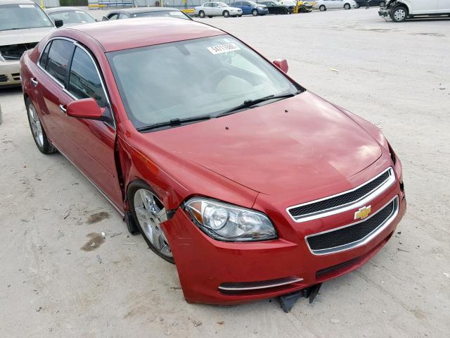 1G1ZC5E01CF329191 - 2012 CHEVROLET MALIBU 1LT RED photo 1