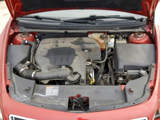 1G1ZC5E01CF329191 - 2012 CHEVROLET MALIBU 1LT RED photo 7