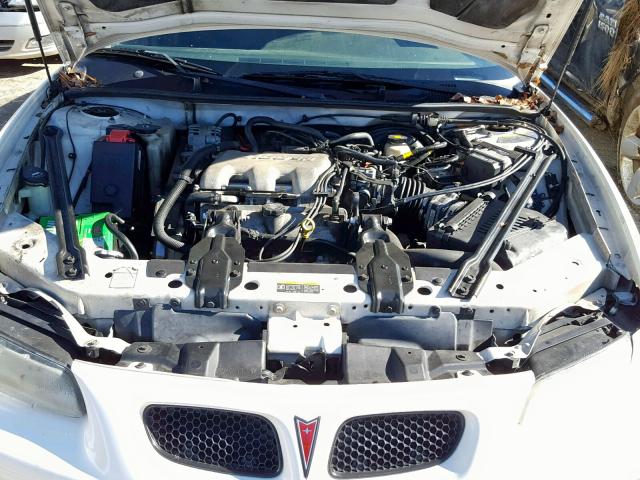 1G2WK52J93F137287 - 2003 PONTIAC GRAND PRIX WHITE photo 7