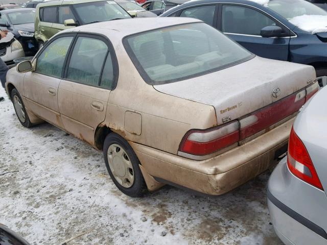 2T1BB02E0VC192271 - 1997 TOYOTA COROLLA DX TAN photo 3