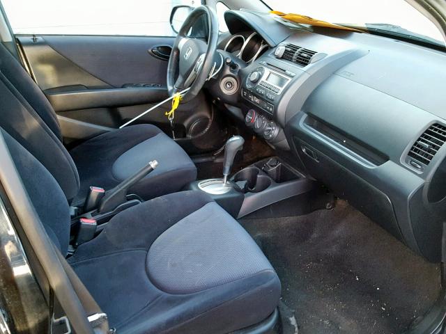 JHMGD38667S035622 - 2007 HONDA FIT S 黑色 照片 5
