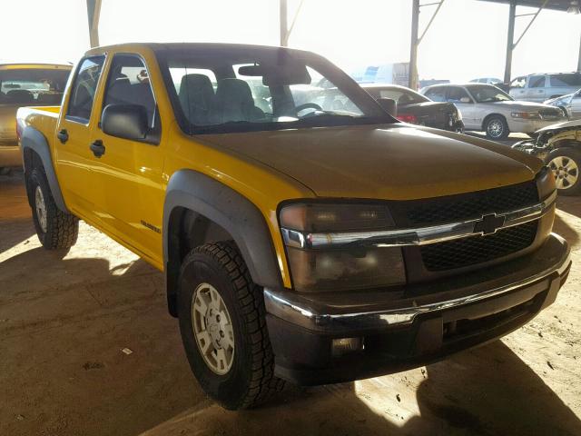 1GCDS136658245525 - 2005 CHEVROLET COLORADO YELLOW photo 1