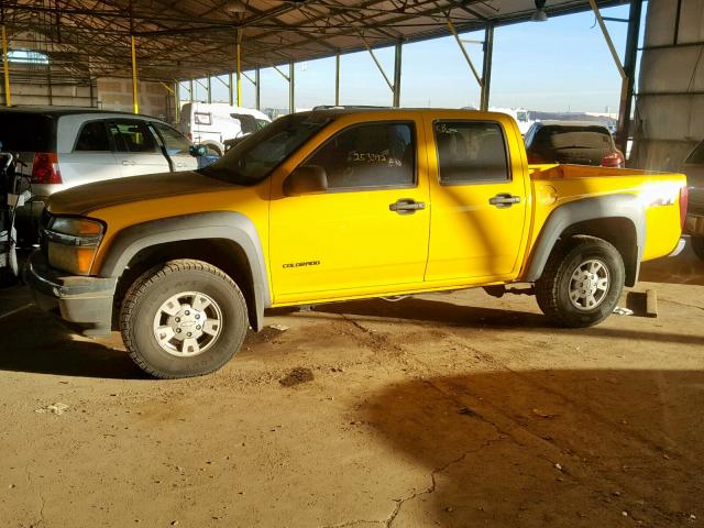 1GCDS136658245525 - 2005 CHEVROLET COLORADO YELLOW photo 9