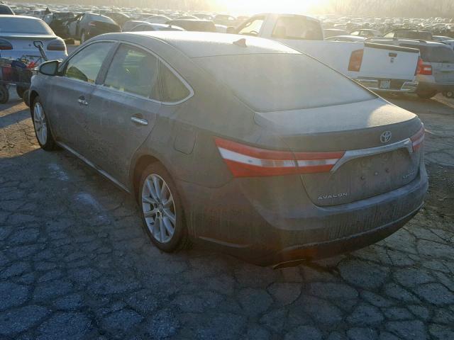 4T1BK1EB5DU030236 - 2013 TOYOTA AVALON BAS Сұр фото 3