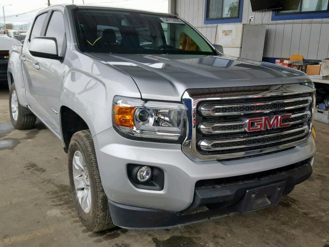 1GTG5CE14H1180141 - 2017 GMC CANYON SLE SILVER photo 1