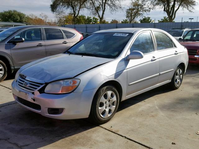 KNAFE122075428726 - 2007 KIA SPECTRA EX GRAY photo 2