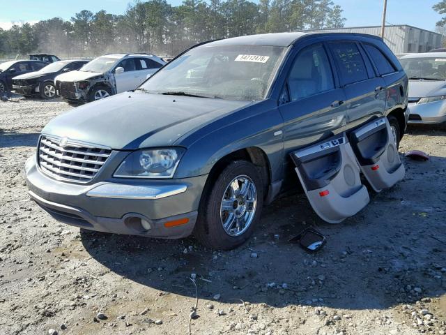 2A8GM68406R716997 - 2006 CHRYSLER PACIFICA T GREEN photo 2