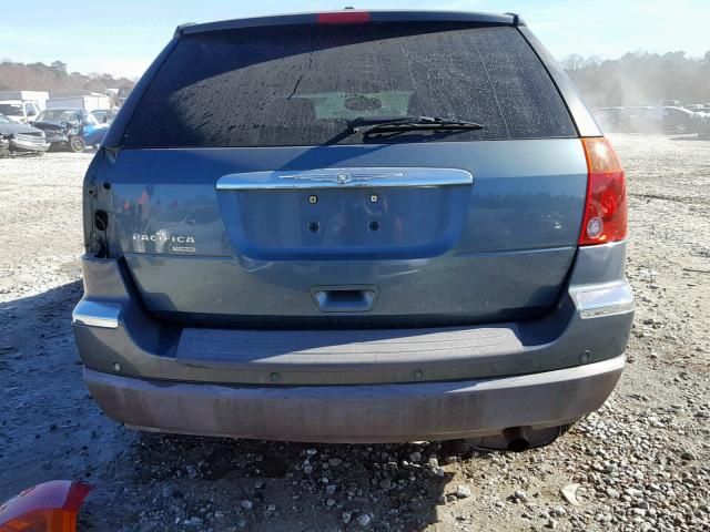 2A8GM68406R716997 - 2006 CHRYSLER PACIFICA T GREEN photo 9