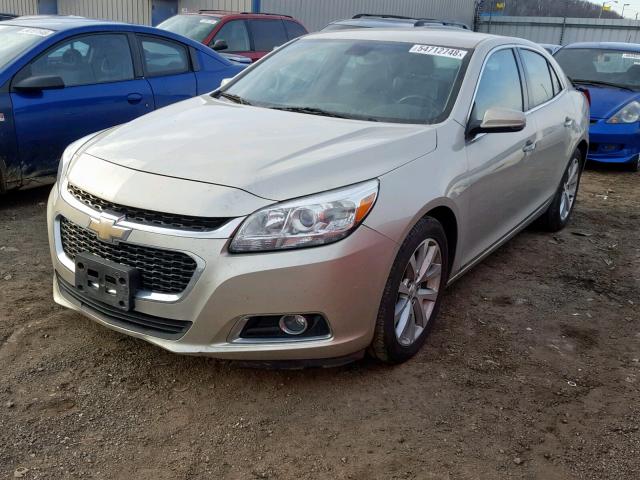 1G11H5SL2EF223302 - 2014 CHEVROLET MALIBU LTZ თაფლისფერი ფოტო 2