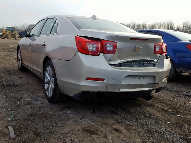 1G11H5SL2EF223302 - 2014 CHEVROLET MALIBU LTZ თაფლისფერი ფოტო 3