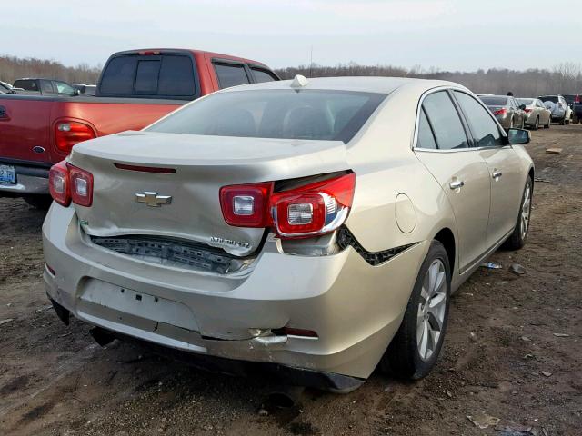 1G11H5SL2EF223302 - 2014 CHEVROLET MALIBU LTZ თაფლისფერი ფოტო 4