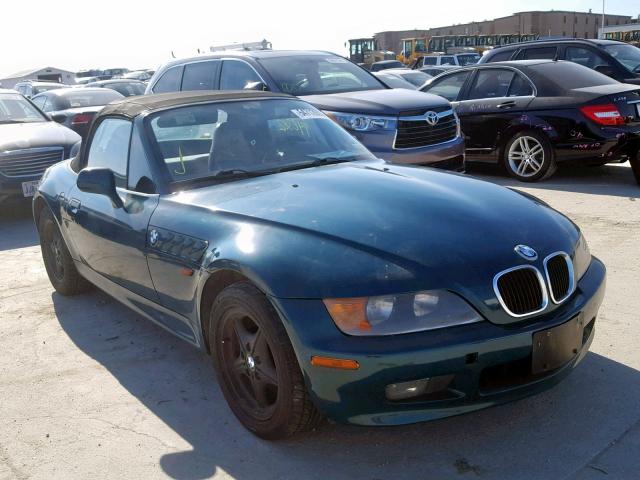 4USCH7327VLE04198 - 1997 BMW Z3 1.9 GREEN photo 1