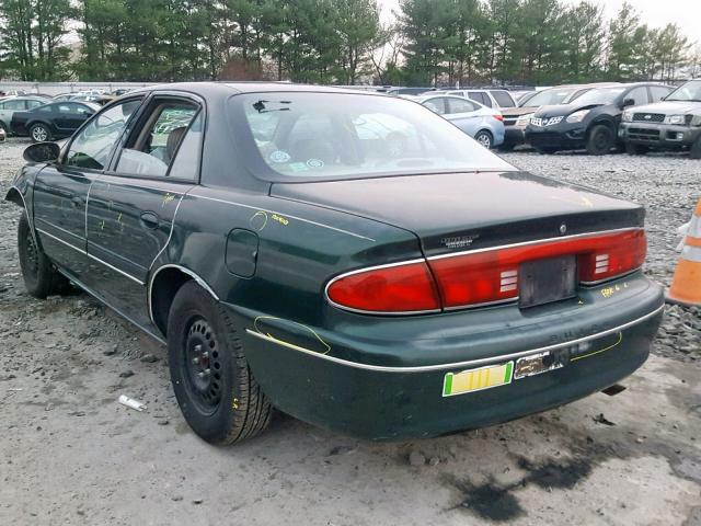 2G4WY55J021285593 - 2002 BUICK CENTURY LI GREEN photo 3