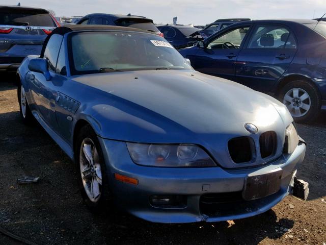 WBACH9345YLG05344 - 2000 BMW Z3 2.3 BLUE photo 1