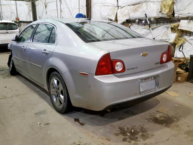 1G1ZC5E00AF285830 - 2010 CHEVROLET MALIBU 1LT SILVER photo 3