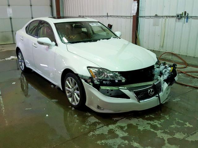 JTHCK262895034066 - 2009 LEXUS IS 250 WHITE photo 1