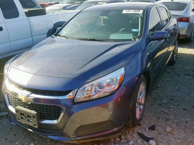 1G11C5SL8EF249322 - 2014 CHEVROLET MALIBU 1LT ლურჯი ფოტო 2