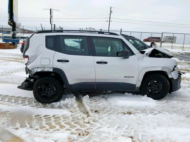 ZACCJAAT2FPC34507 - 2015 JEEP RENEGADE S SILVER photo 9