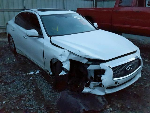 JN1BV7AR2EM682298 - 2014 INFINITI Q50 BASE WHITE photo 1