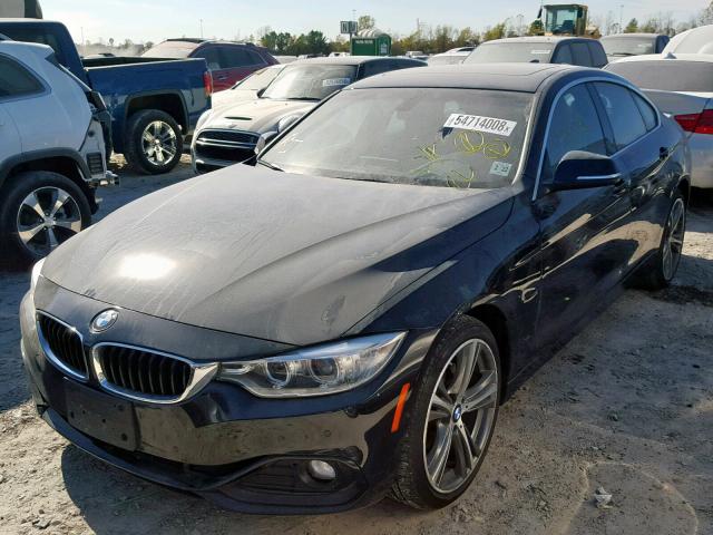 WBA4F9C53HG792446 - 2017 BMW 430XI GRAN BLACK photo 2