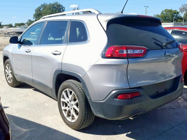 1C4PJLCB8EW279714 - 2014 JEEP CHEROKEE L GRAY photo 3