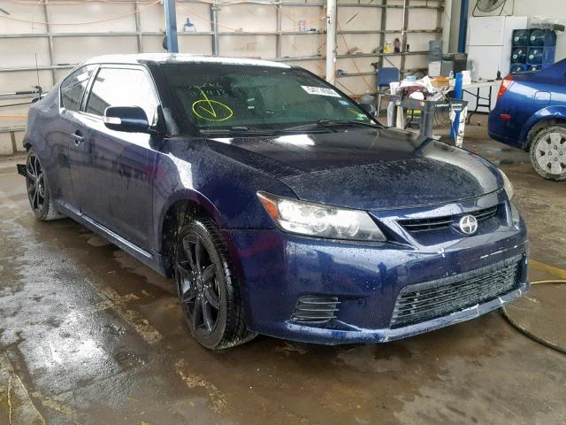 JTKJF5C72C3025888 - 2012 TOYOTA SCION TC ლურჯი ფოტო 1